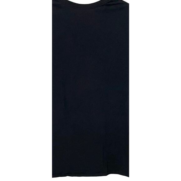 FRUIT OF THE LOOM EVERSOFT SHORT SLV, V-NECK T-SHIRT, WOMENS, XL, BLACK - Picture 6 of 9